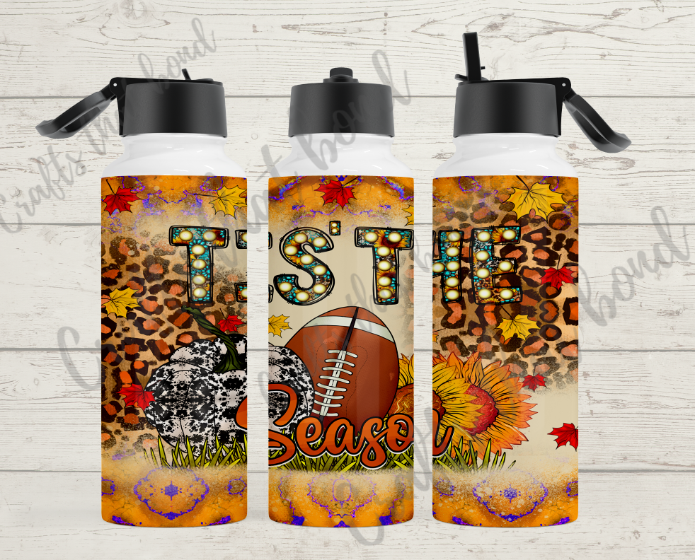 30oz Turf Football Tumbler – Imperfectly Perfect Crafts