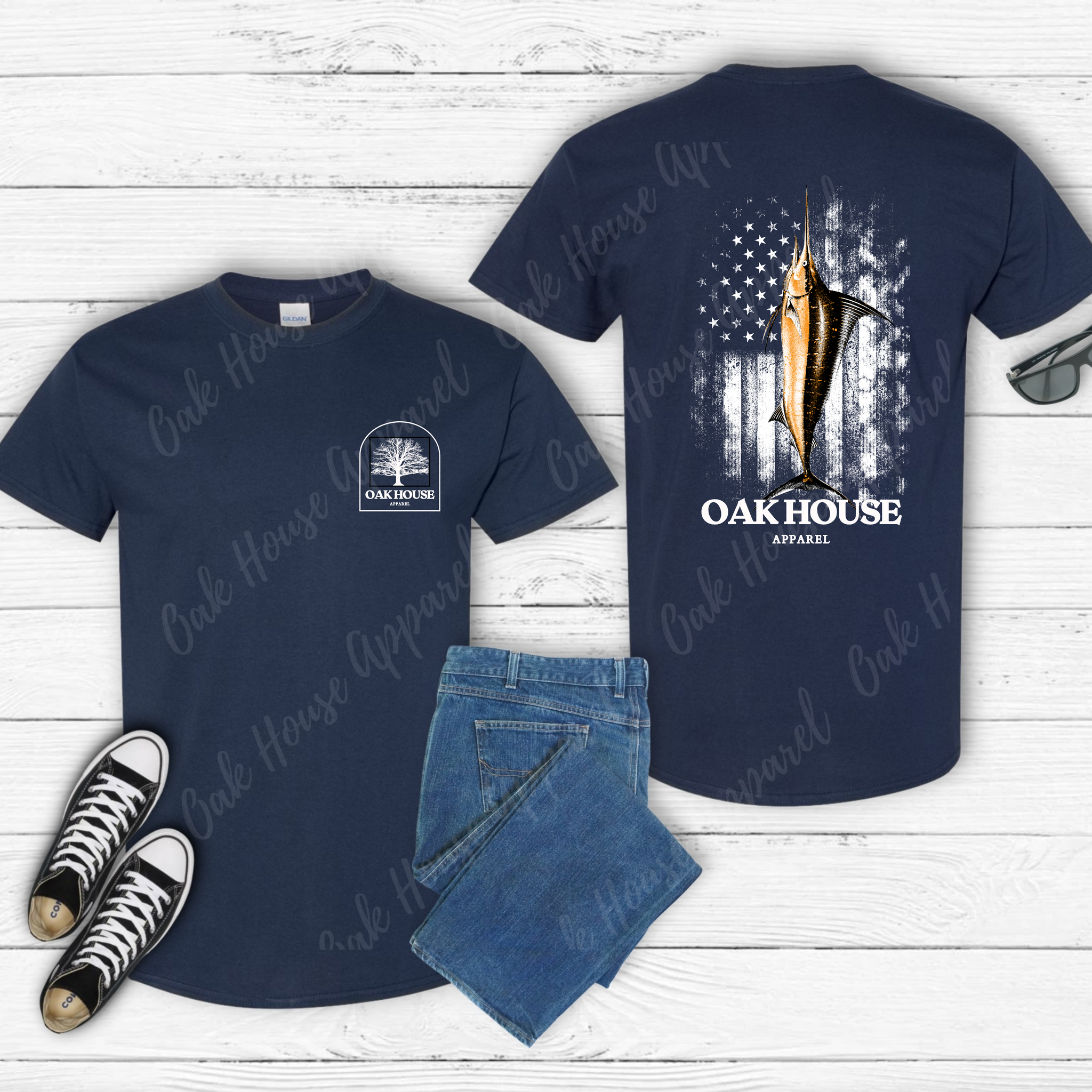 American Marlin Oak House Apparel T-Shirt