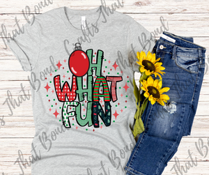 Oh What Fun Sparkle T-Shirt