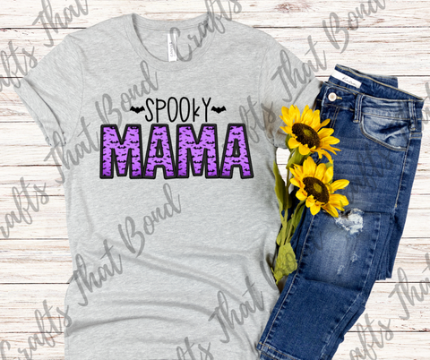 Spooky Mama Bats T-Shirt