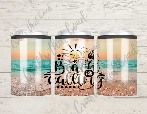 The Beach is Calling Sublimation Tumbler