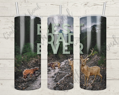 Best Dad Ever Hunting Tumbler