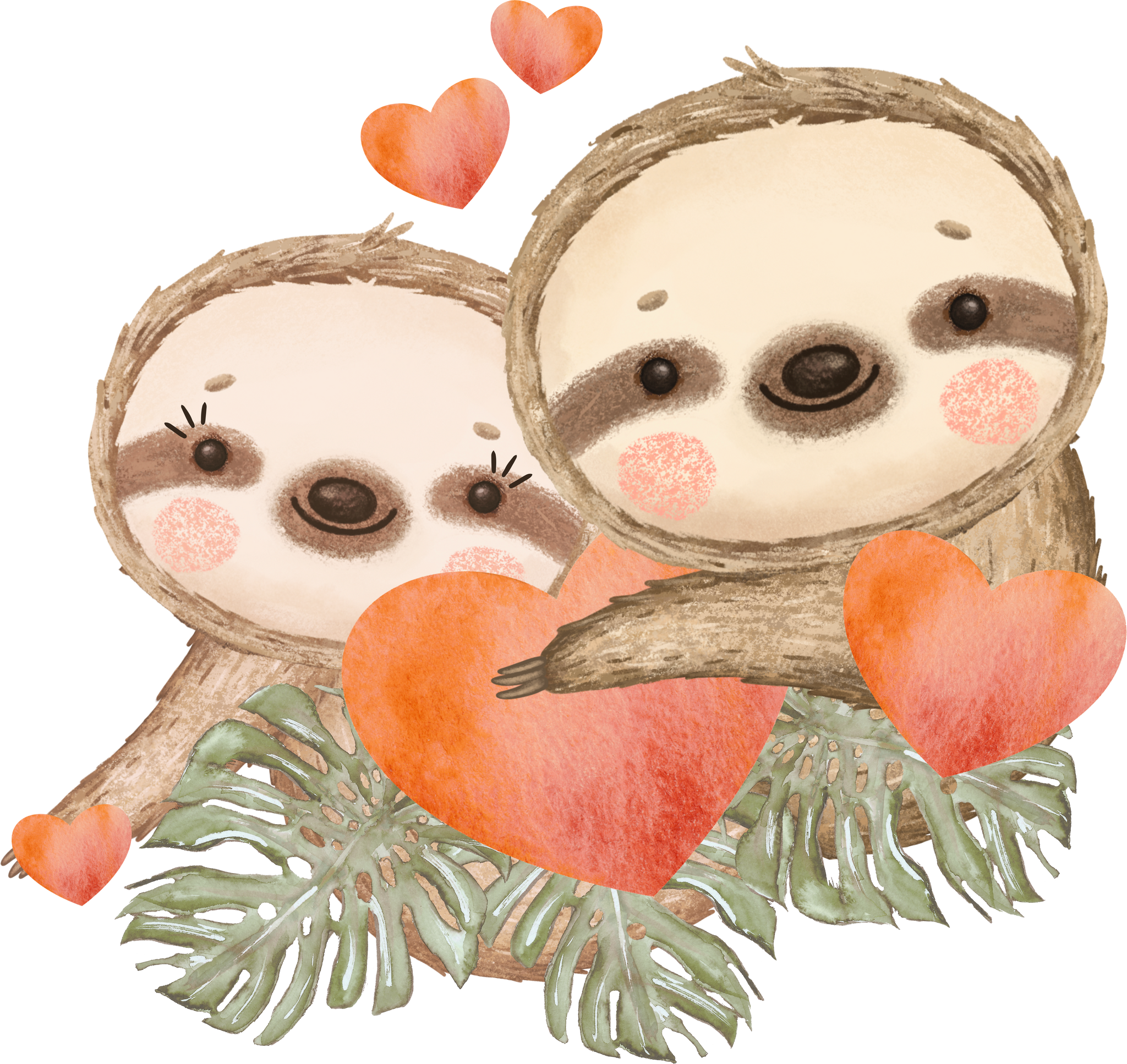 Baby Sloths DTF Transfer Only