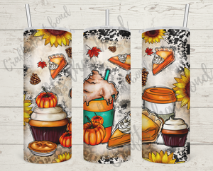 Fall Sweets Sublimation Tumbler