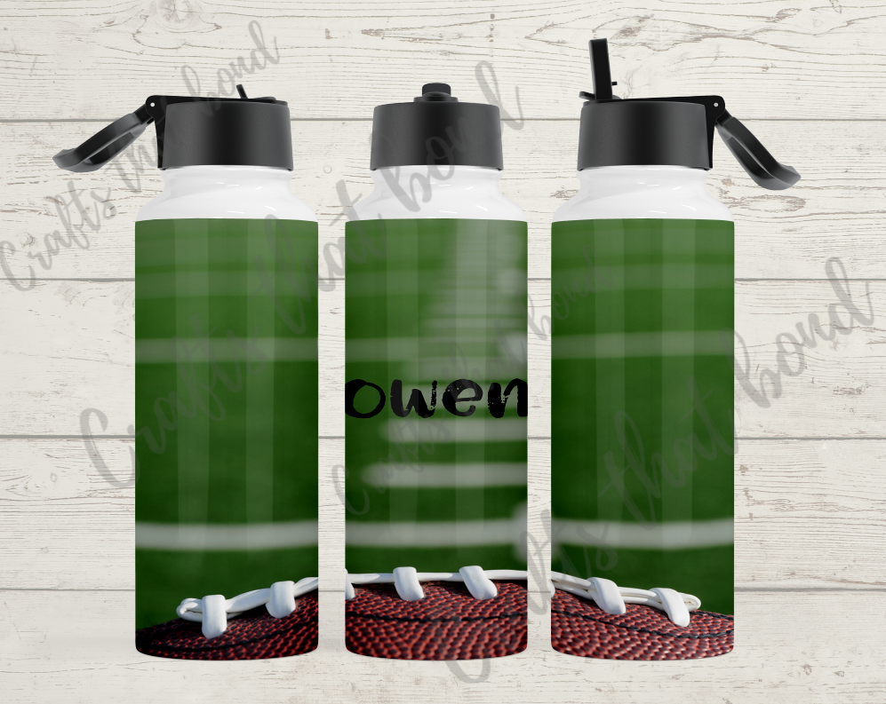 Football Sublimation Hydro Water Bottle