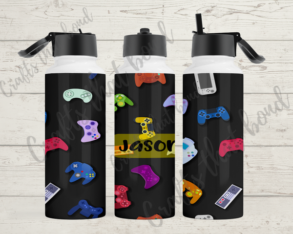 Game Controller Sublimation Hydro Water Bottle