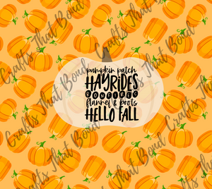 DIGITAL FILE- Pumpkin Patch 20oz Skinny Tumbler Wrap