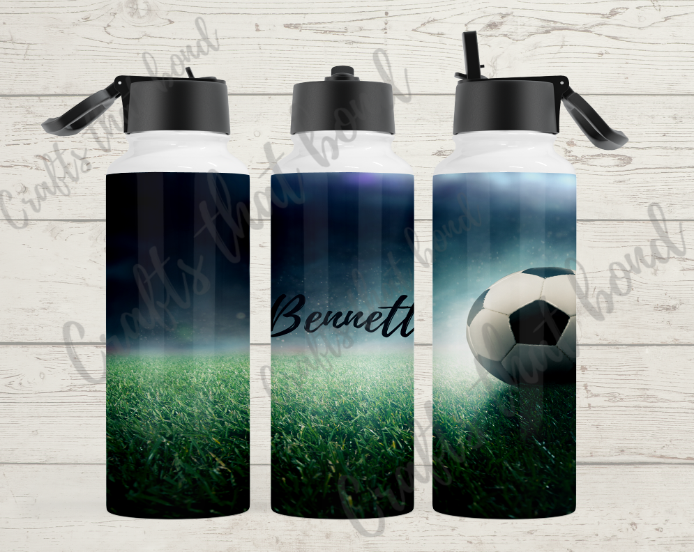 Soccer Sublimation Hydro Water Bottle