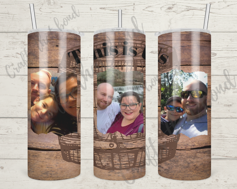 This is Us Whiskey Barrel Custom Tumbler