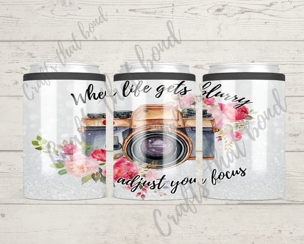 When Life Gets Blurry Sublimation Tumbler